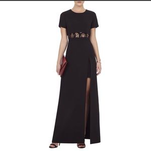 Bcbgmaxazria Haylee T-shirt Overlay Dress black sz 6